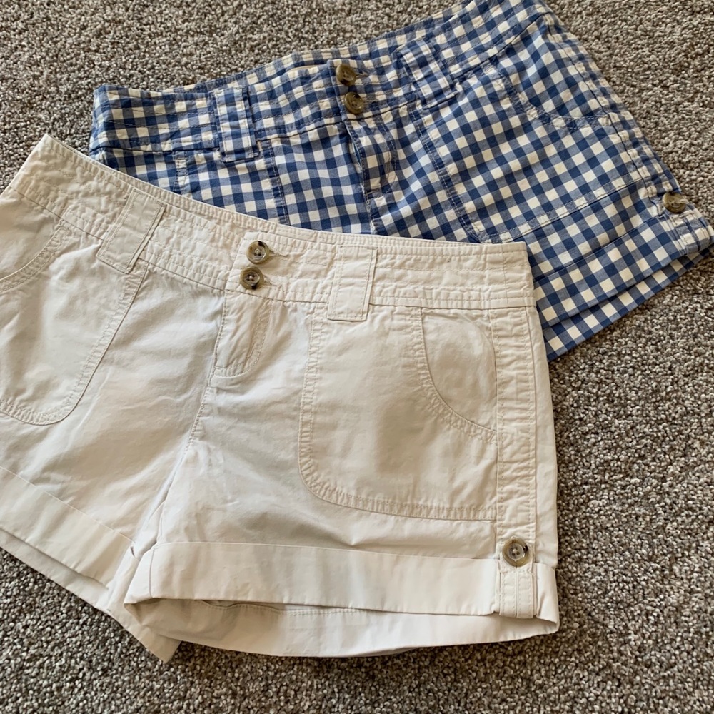 London Jean Shorts. Two Pair. Sz 4